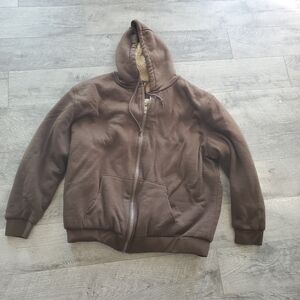 Brown Mountain Ridge Sherpa Coat 2xl